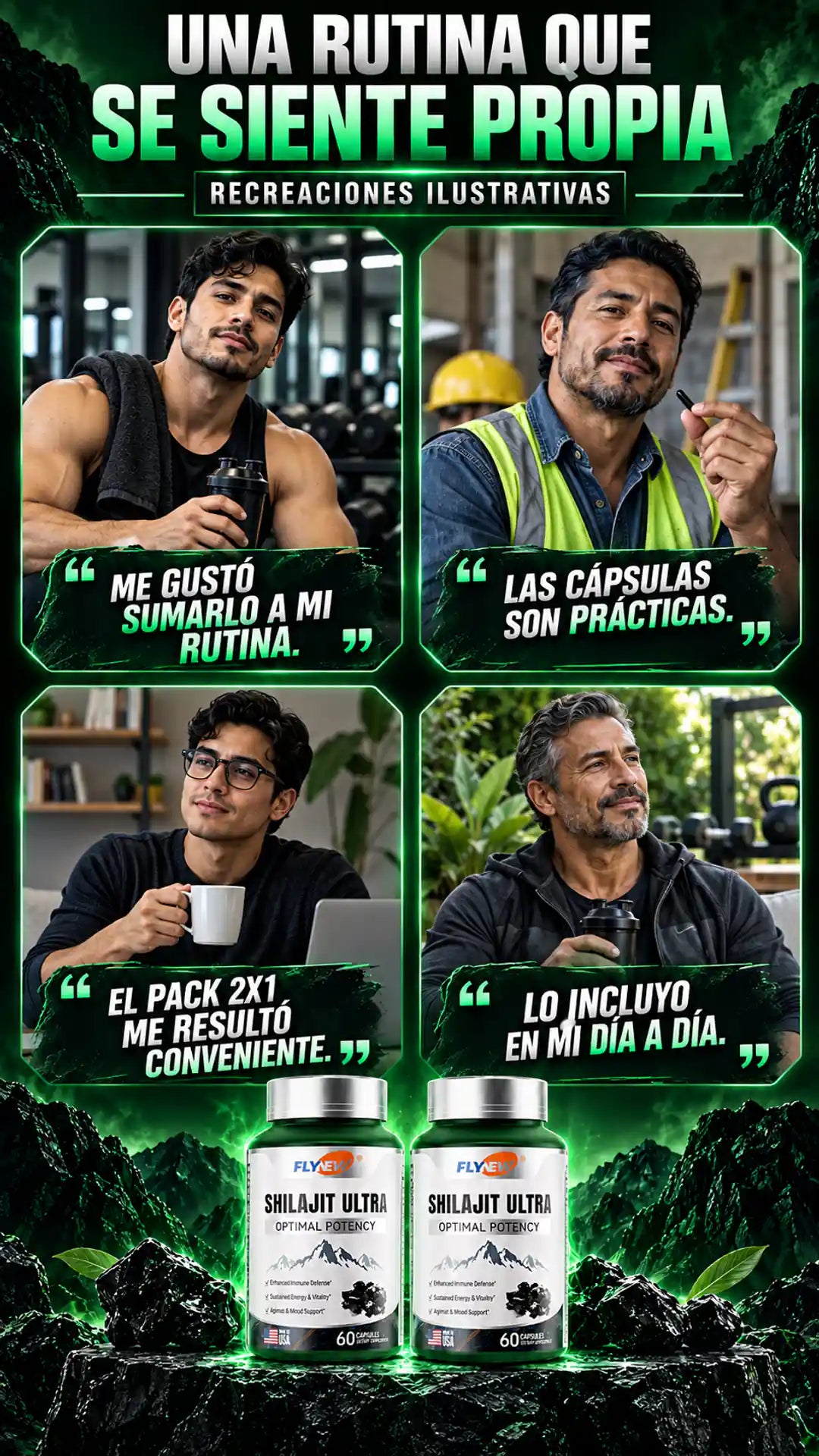 Shilajit Ultra 2x1 — 06 recreaciones